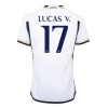 Virallinen Fanipaita Real Madrid Lucas V. 17 Kotipelipaita 2023-24 - Miesten